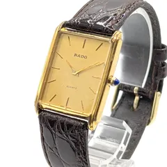【新品電池】RADO オクタゴン ゴールド ブラック文字盤 ビンテージ 腕時計 2025年最新】Yahoo!オークション -rado 時計 ゴールド(ラドー)の