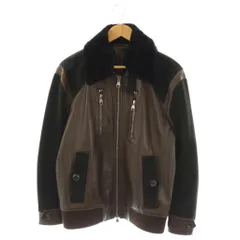 イタリア製 ヴィンテージ Feragamoフェラガモ ラムレザー ジャケット 2025年最新】Salvatore Ferragamo メンズ ジャンパー・ブルゾンの人気