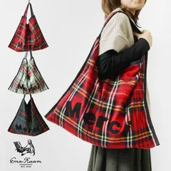 【新品】【Ena Kuam エナクアム】メルシー チェック バッグ  (24AKU002)<br><br>レディース バック かばん 鞄 秋 冬 トート 大きめ 大容量 A4 肩掛け チェック 柄 ハンドメイド