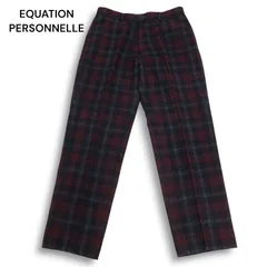 チノパン エカッションパーソネル　EQUATION PERSONNELLE EQUATION PERSONNELLE チノパン チノパン エカッションパーソネル