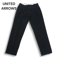 Camoshita カモシタ ユナイテッドアローズ 秋冬★ ウール コーデュロイ テーパード パンツ スラックス Sz.44　メンズ