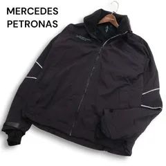 MERCEDES AMG PETRONAS メルセデスAMGペトロナス F1チーム 秋冬 裏起毛★ ソフトシェル ジャケット Sz.M メンズ 黒