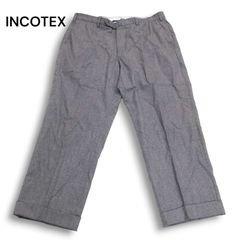⭐︎インコテックス ウールパンツ46 incotex 30番 ライトグレー名作