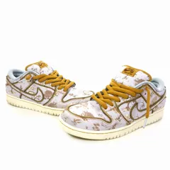 ナイキ エスビー NIKE SB DUNK LOW PRO PRM Toile トワレ スニーカー US10 28㎝ FOOTBALL GREY/COCONUT MILK FN5880 001