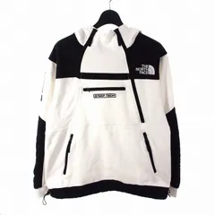 シュプリーム SUPREME × ノースフェイス THE NORTH FACE Steep Tech Hooded Sweatshirt フリースジャケット ブルゾン L ホワイト 白 NT01602Iのサムネイル