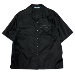 美品】PRADA プラダ ナイロン半袖シャツ 22SS - メルカリ