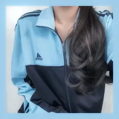 アディダス ファイヤーバード ヨーロッパ スカイ ブルー ネイビー ジャージ 95-100