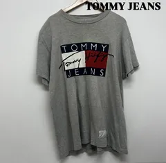 トミー ジーンズ Tommy Hilfiger Tommy Jeans   Logo Shirt ビッグロゴ メンズ S ISItems【USED】【古着】【中古】50137255