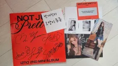 izna CGV スペシャル イベント 直筆サイン 色紙 全員 BEEP izna BEEP CGV スペシャルイベント 直筆サイン - メルカリ