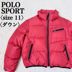 ポロスポーツ ダウンジャケット L 美品 ダウン80% 保温性抜群 軽量 防寒 アウトドア カジュアル USA 古着 ヴィンテージ 冬 メンズ J4213【フォロアー様10％クーポン】