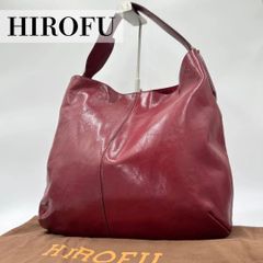 HIROFU Hロゴ シボ革 オールレザー トートバッグ パープル A4 - メルカリ