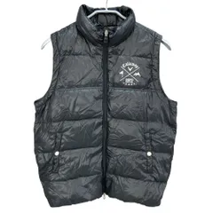 キャロウェイ　ダウンベスト　総柄　ファー付　黒 2025年最新キャロウェイ ダウン ベストの人気アイテム - メルカリ