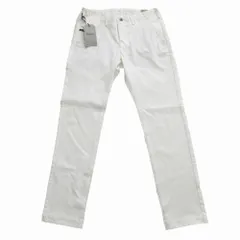 ヤヌーク YANUK 57213016 DENIT デニム ニット パンツ ボトムス ホワイト サイズM レディース 【中古】