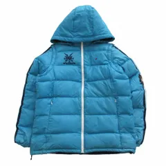 TOMMY HILFIGER  トミーヒルフィガー ゴルフウェア 2WAY ダウンジャケット ダウンベスト ライトブルー サイズL メンズ 【中古】