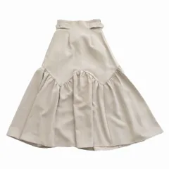 Noela ノエラ 高見えティアードスカート 5332012 ベージュ ボトムス サイズS レディース 【中古】