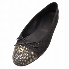 ♡1度着♡ CHANEL バレリーナ シューズ ブラック リボン 36 2025年最新】シャネル バレリーナ 36の人気アイテム - メルカリ