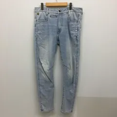 ジースターロゥ ジースターロウ G-Star RAW D-STAQ 3D SLIM JEANS デニム パンツ スリム ストレッチ ジーンズ ライトブルー メンズ 33インチ ISItems【USED】【古着】【中古】50139377