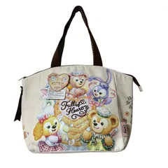 RE260【美品】Duffy and Friends ダッフィー&フレンズ トートバッグ ハートウォーミングデイズ2020 未使用タグ付