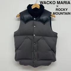 ロッキーマウンテンフェザーベッド × ワコマリア ダウンベスト 42 楽天市場】WACKO MARIA ワコマリア ダウンベスト サイズ:36(S) Rocky