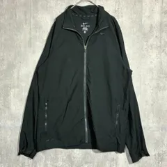 ナイキ　長袖 メンズ  黒　ブラック　中古 ナイロン　ジャケット　冬着　古着