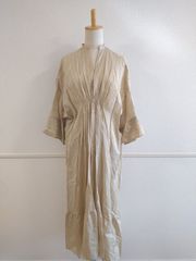 美品】F/style 亀田縞のかっぽう着 緑淡色 - メルカリ