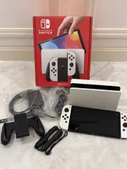② 美品 Nintendo Switch 有機ELモデル 初期化済み スイッチ HEG-001 付属品