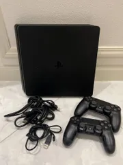 SONY PlayStation4 PS4 初期化済み CUH-2100A ブラック 付属品付