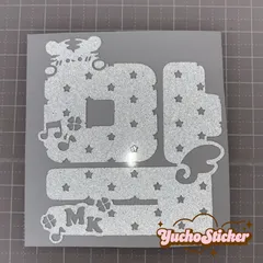 NCTDREAM ペンライトステッカー　草鈍器　マーク　星総柄チタちゃんver　KPOP アイドル　推し活　ペンライトデコ　推し活DIY