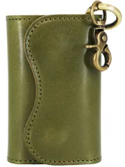 [BlissLeather] 栃木レザー[素材から最終工程まですべて日本製] キーケース 5連 高級 本革 三つ折り 紙幣 カード 収納 [安心の30日品質返品]