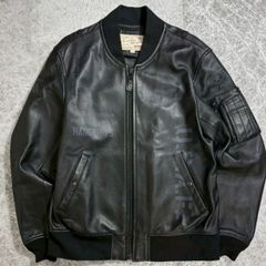 ＜LOEFF＞ラムレザー フライトジャケット UNISEX　2 LOEFF ブルゾン アウター 「LOEFF」ラムレザー フライトジャケット