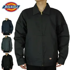 DICKIES ディッキーズメンズ ジャケットDJT750ウーブン ジャケット MENS WOVEN JACKETCHARCOAL DARK NAVY チャコール ダークネイビー  灰 紺 レイヤード重ね着TATOO ローライダー 作業着