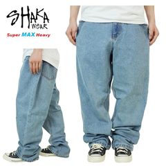 SHAKA WEAR 34 バルーンデニム バギーパンツ チカーノ - メルカリ