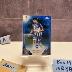 2024 Topps 三笘薫 Kaoru Mitoma 57/75 Brighton & Hove Albion FC Blue Mojo Refractor カード