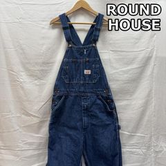 ROUND HOUSE 966 デニム オーバーオール 32×32 ＊裾上げ無料 - メルカリ