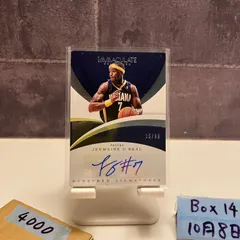 2018-19 Panini Immaculate Jermaine O’Neal 15/99 直筆サインカード Indiana Pacers Heralded Signatures カード