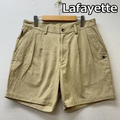 ラファイエット LFYT LS211303 2タック ショート ハーフ トラウザー パンツ カーキ メンズ 34インチ ISItems【USED】【古着】【中古】50139201のサムネイル