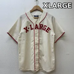 エクストララージ 0143406 アーチロゴ ウール ベースボール 半袖 シャツ メンズ M ISItems【USED】【古着】【中古】50140130