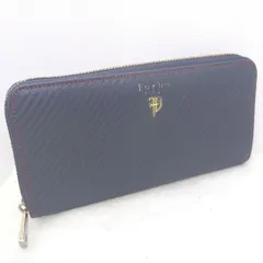 フルボ　ラウンドファスナー長財布　ネイビー　Furbo