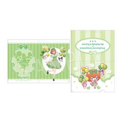 [신품/공식] 오등분의 신부*×마이 멜로디&크로미_클리어 파일 세트 풍선&리본 Ver. 네바 공식 상품 colleize
