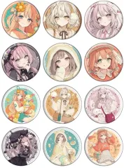 【新品】バッジ・ビンズ 【ボックス】赤倉×サンリオキャラクターズ 缶バッジ 03.コラボイラスト