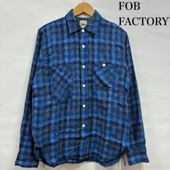 エフオービーファクトリー F3356 ガチャポケ フランネル チェック ワーク シャツ マチ付き メンズ 2 ISItems【USED】【古着】【中古】50139436のサムネイル