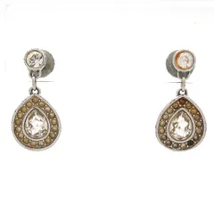 SWAROVSKI(スワロフスキー) ピアス - シルバー×クリア