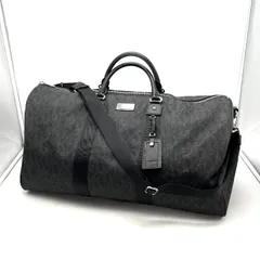 【中古】良品 MICHAEL KOSE マイケルコース シグネチャー 2way レザー ボストン ショルダー バッグ eH10144N