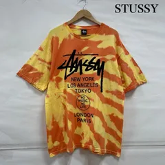 ステューシー TOWER RECORDS タワーレコード 2013年 NMNL TIE DYE WORLD TOUR TEE タイダイ ワールドツアー Tシャツ メンズ XL ISItems【USED】【古着】【中古】50140856
