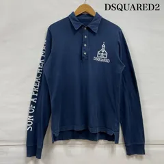 ディースクエアード ロングスリーブ ポロシャツ ラガー ヴィンテージ加工 ダメージ メンズ - ISItems【USED】【古着】【中古】50141143のサムネイル