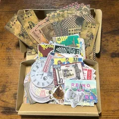 ⭐︎お得パック⭐︎② 詰め合わせ 素材 コラージュ ステッカー クラフトペーパー