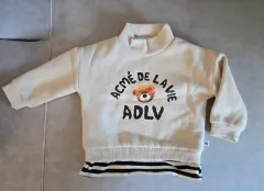 赤ちゃん裏起毛パーカー100