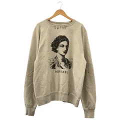 SAINT Mxxxxxx (セントマイケル) ★★ ③ SM-S21-0000-024 RAGLAN SWEAT SH_mich_GRY メンズ グレー XXL