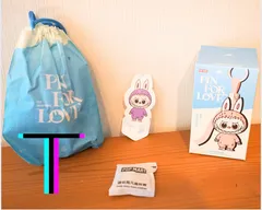 【完全正規品】LABUBU ラブブ Pin for love　イニシャル　【T】　　POP MART