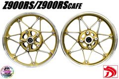 JWL車検対応 ZRX400 キャストホイール ゴールドシックス/ ナイン
